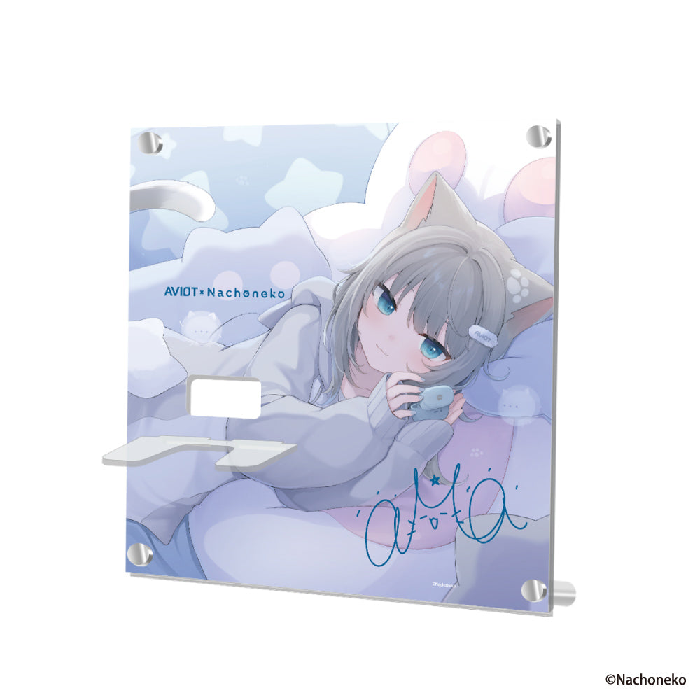 アクリルイヤホンスタンド Nachoneko PreseedJapan株式会社