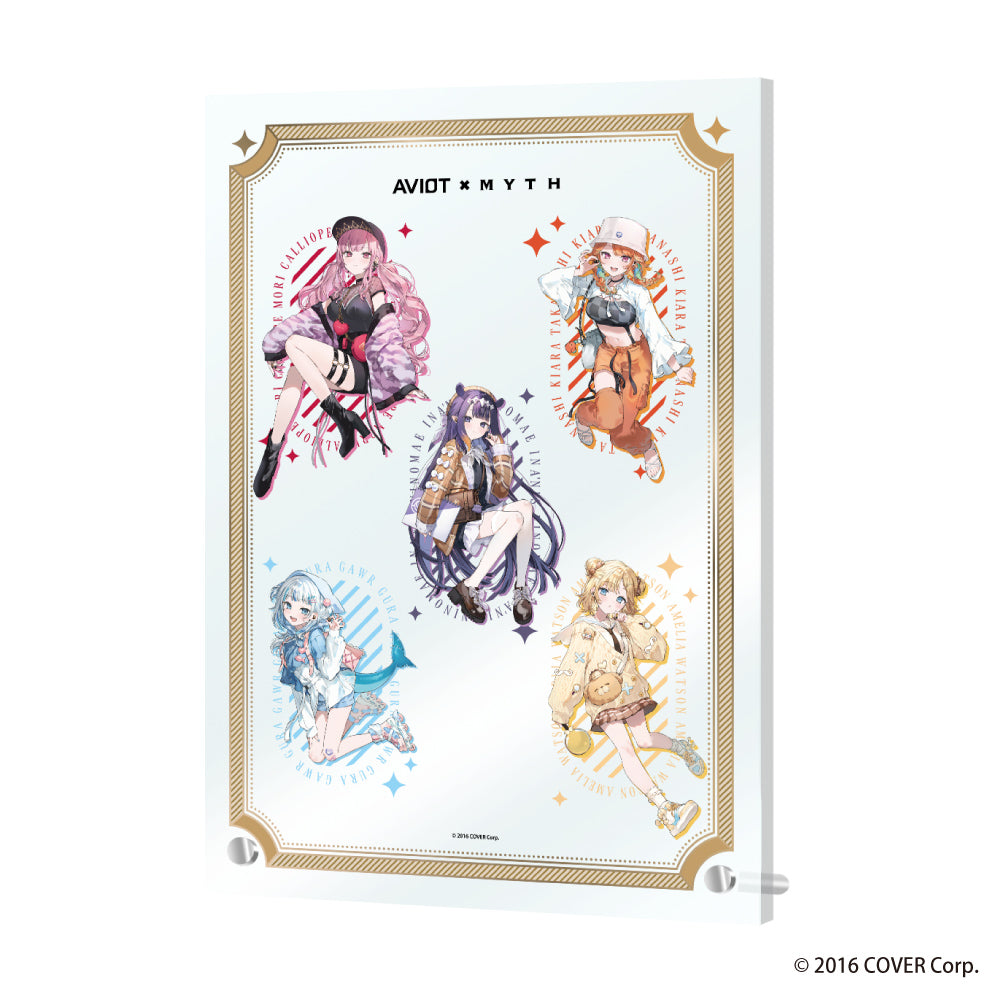 【販売終了】A5アクリルパネル ホロライブ English -Myth- PreseedJapan株式会社