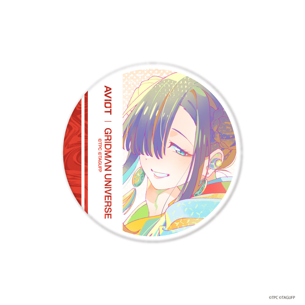 【再販】トレーディング缶バッジ A 8種 グリッドマンユニバース||2月中旬以降順次発送