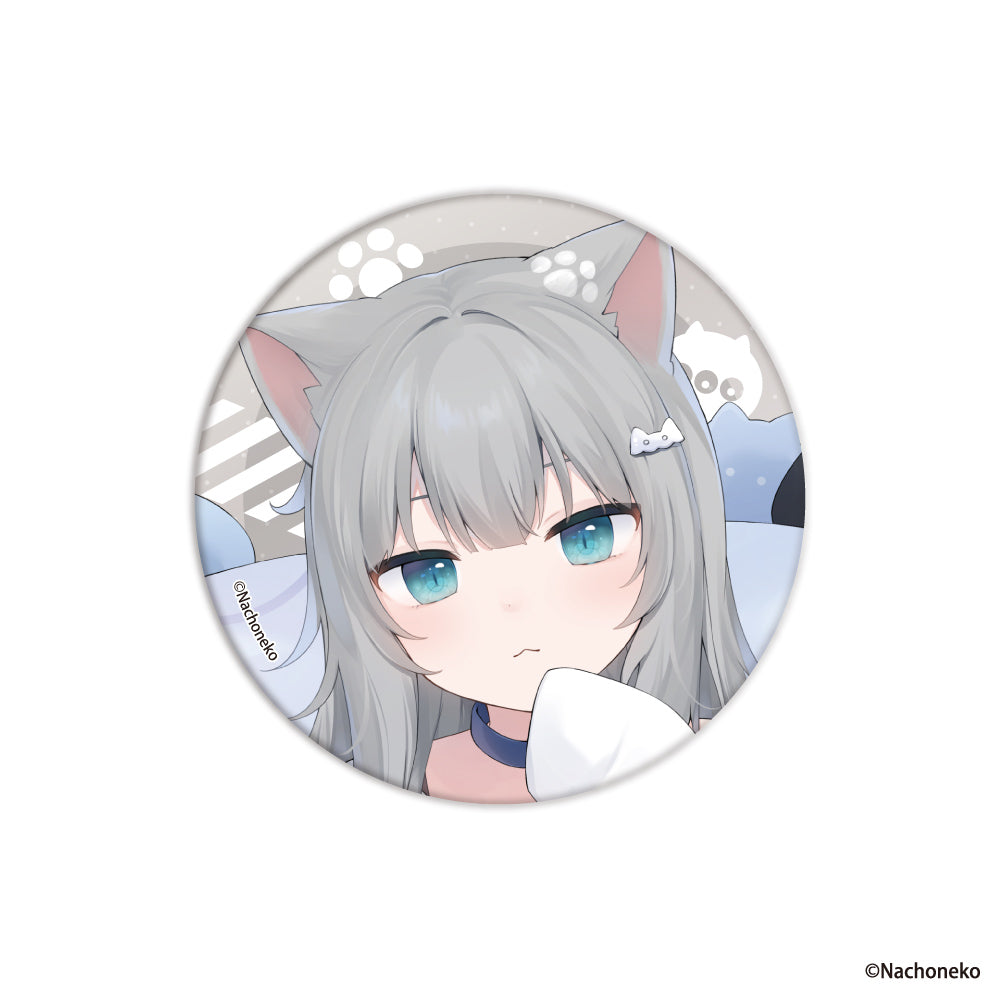 トレーディング缶バッジ Nachoneko 計4種