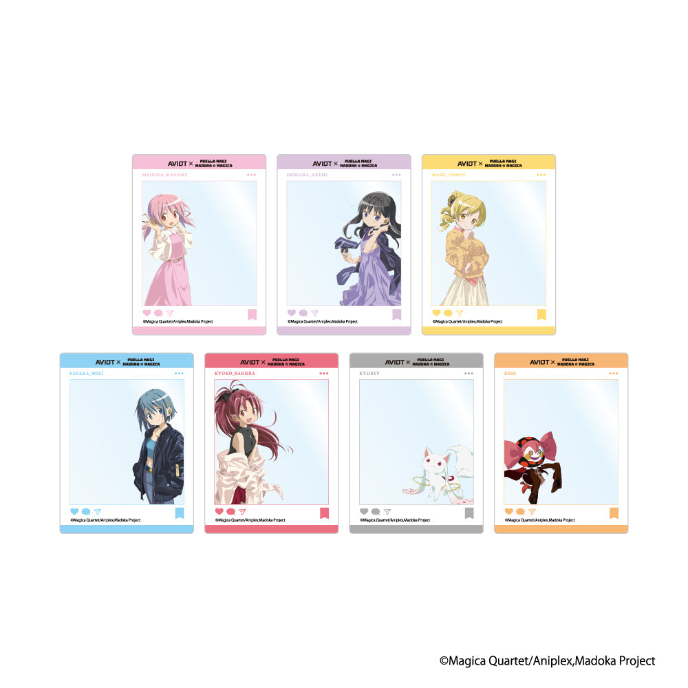 受付終了】トレーディングアクリルカード 魔法少女まどか☆マギカ 計7