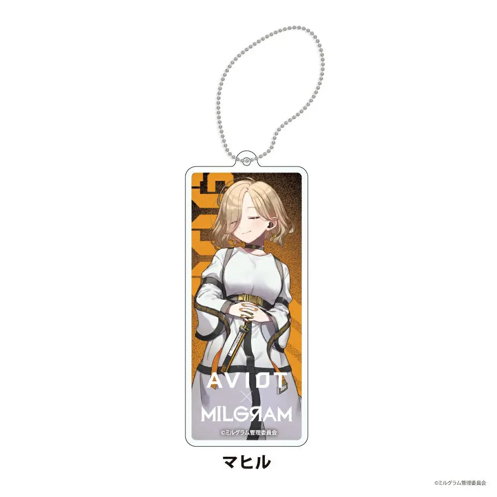 【クーポン対象外・送料別・7月以後順次お届け】トレーディングアクリルキーホルダー12種 MILGRAM -ミルグラム- PreseedJapan株式会社