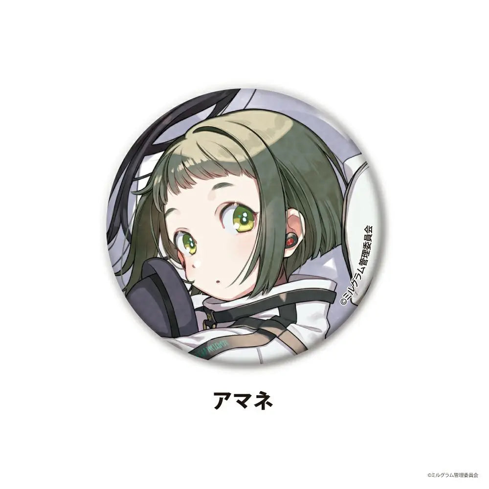 【クーポン対象外・送料別・7月以後順次お届け】トレーディング缶バッジ12種 MILGRAM -ミルグラム- PreseedJapan株式会社