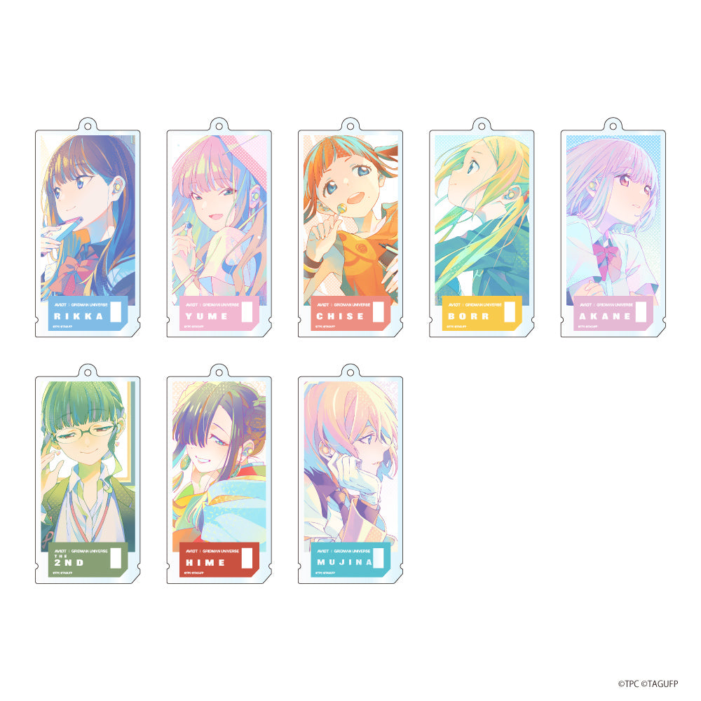 N◆写真2現物写真有　1BOX　未開封　グリッドマンユニバース　キーホルダー　a N◇写真2現物写真有 1BOX 未開封 グリッドマンユニバース キーホルダー