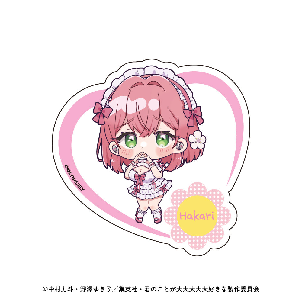 ステッカーー ミニキャラver. 君のことが大大大大大好きな100人の彼女