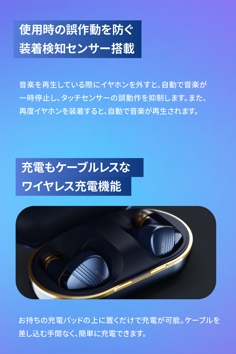AVIOT TE-W1 PreseedJapan株式会社