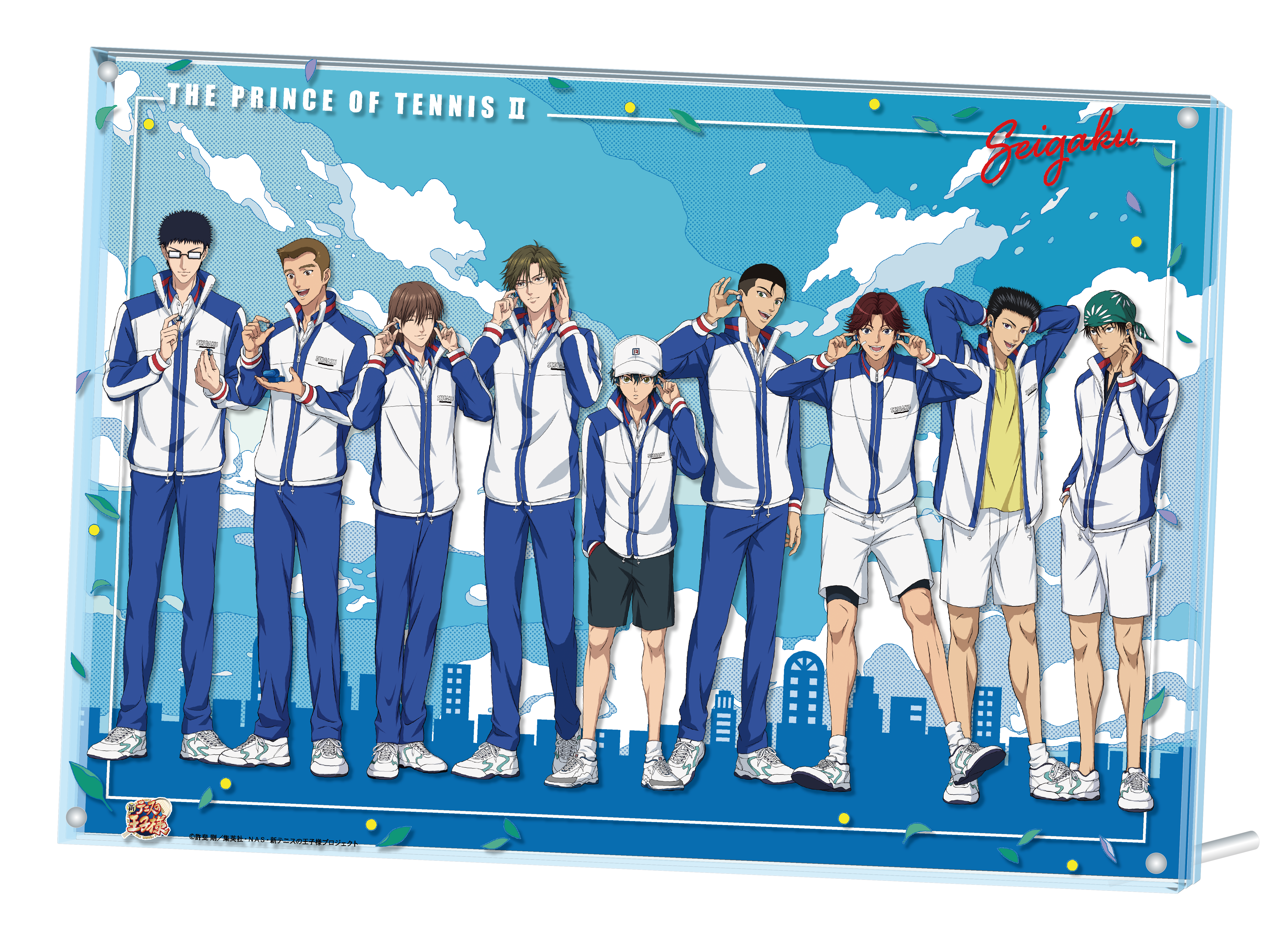 新テニスの王子様 トリプルレイヤーアクリルパネル (A 青学)