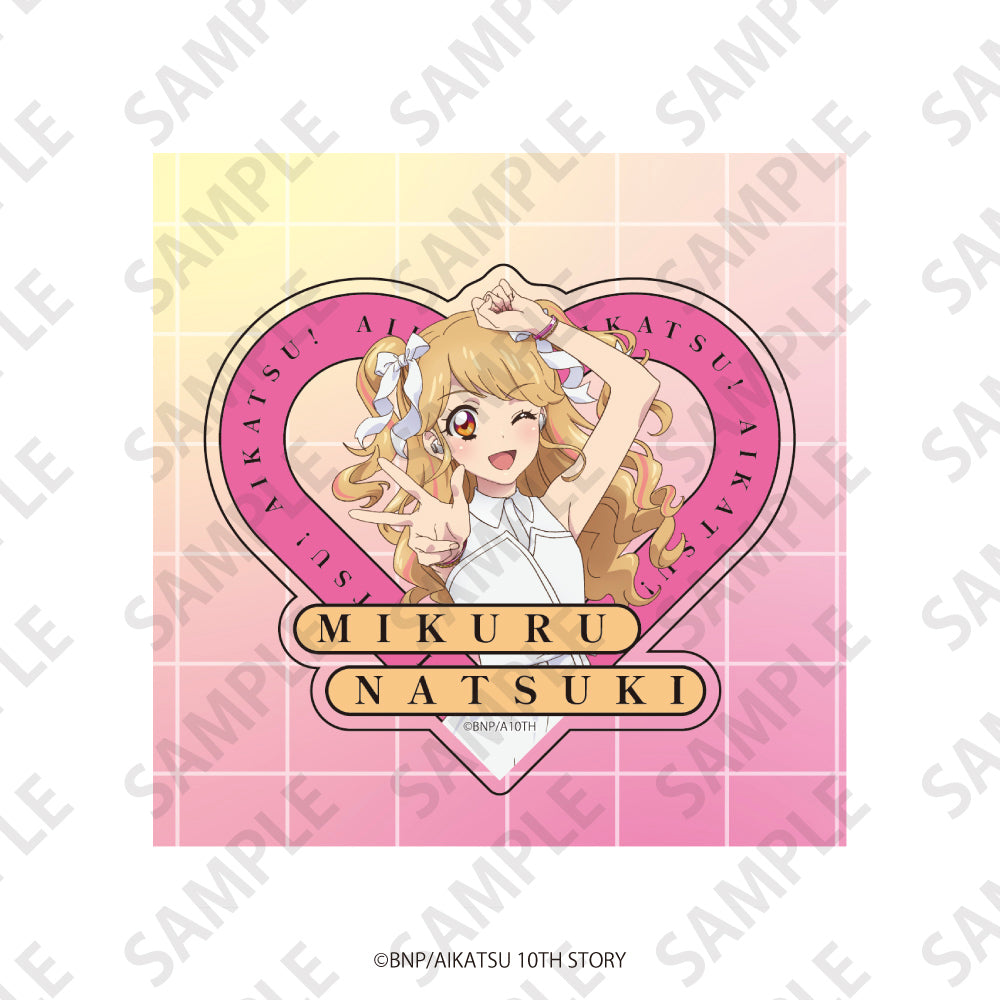 【予約】ステッカー アイカツ!|11月中旬以降順次発送