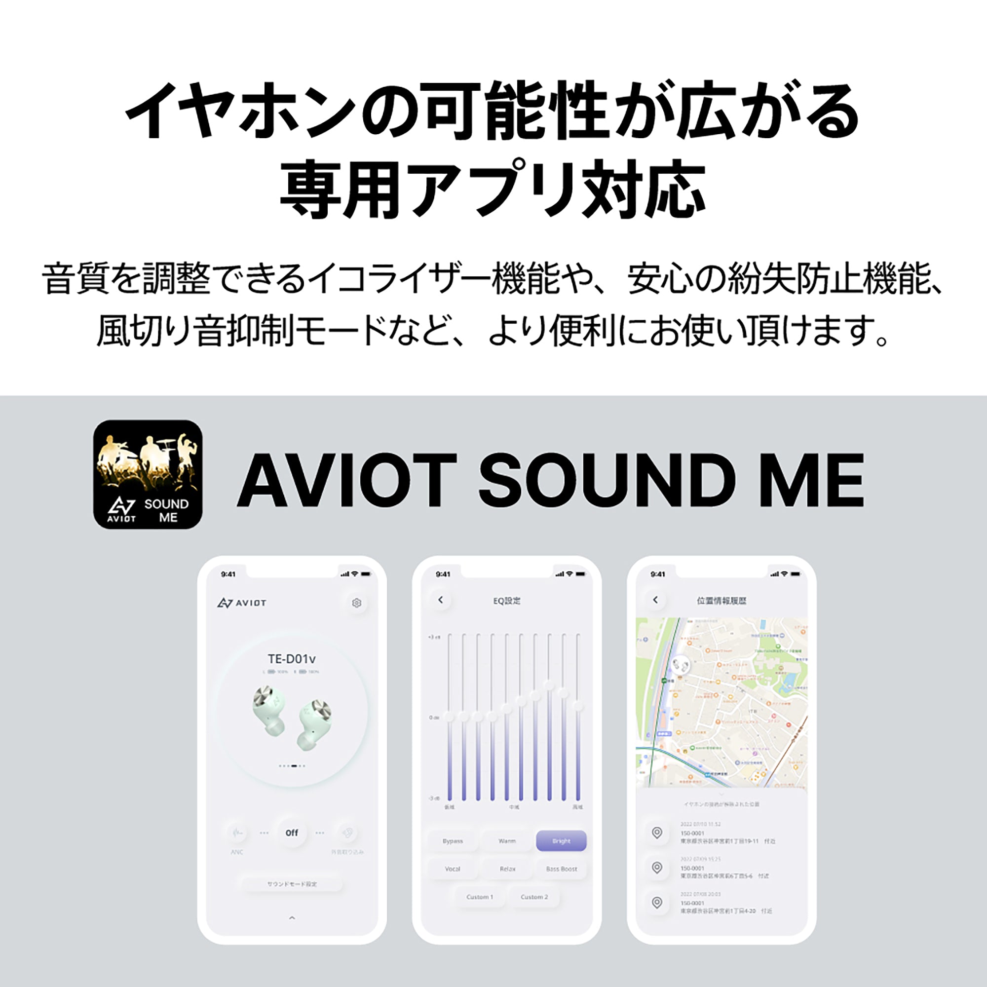 AVIOT TE-D01v PreseedJapan株式会社