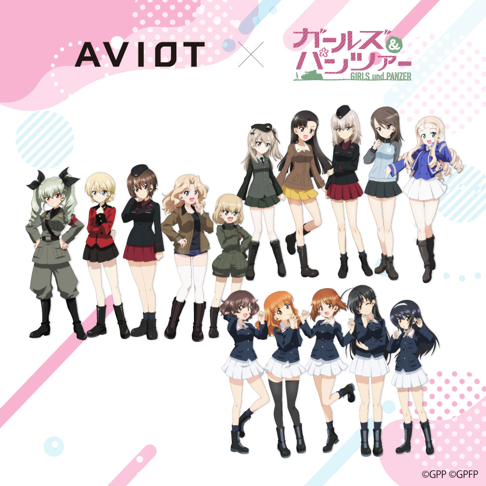 TE-D01v-GP ガールズ&パンツァー コラボモデル