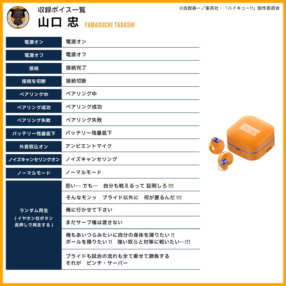 TE-Q3-HK ハイキュー!!コラボモデル PreseedJapan株式会社