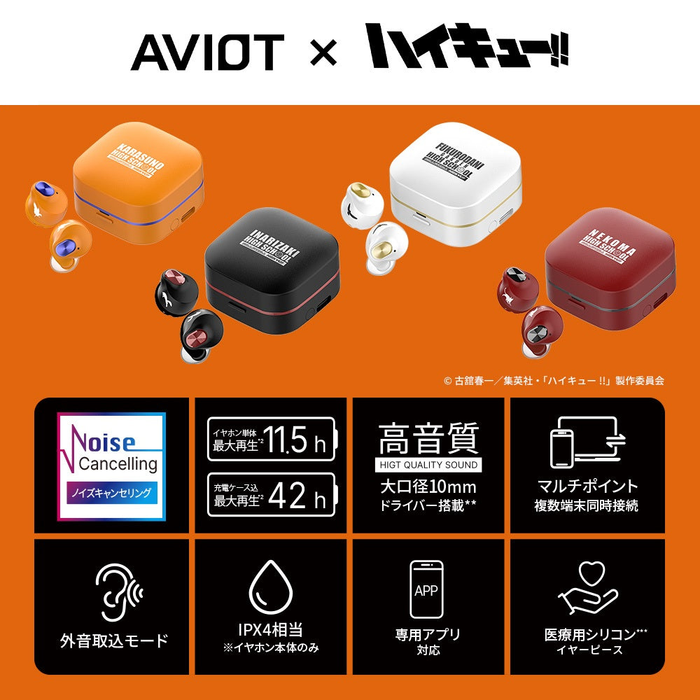 【予約】TE-Q3-HK ハイキュー!!コラボモデル|11月中旬以降順次発送