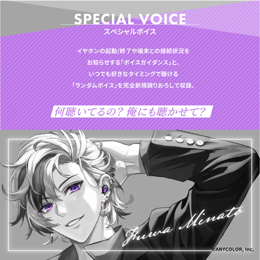 【予約終了】TE-Q3-MNT にじさんじ 不破湊コラボモデル PreseedJapan株式会社