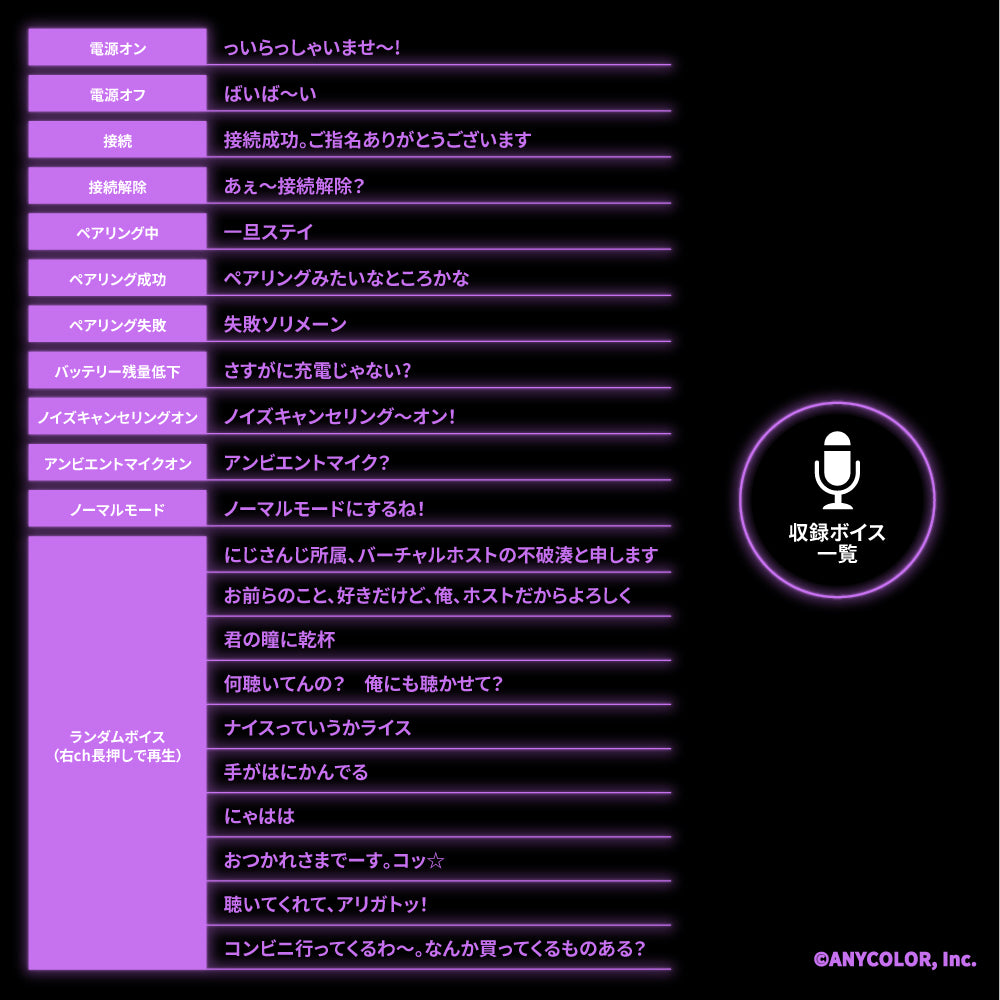 【予約終了】TE-Q3-MNT にじさんじ 不破湊コラボモデル