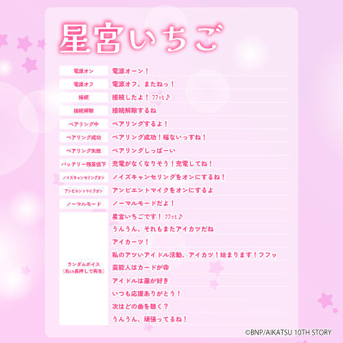 TE-V1R-AK アイカツ!コラボモデル PreseedJapan株式会社