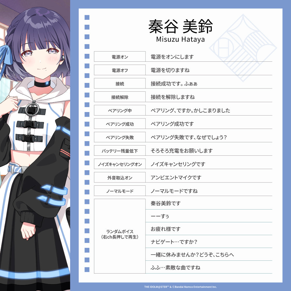 TE-V1R-GIM 学園アイドルマスターコラボモデル