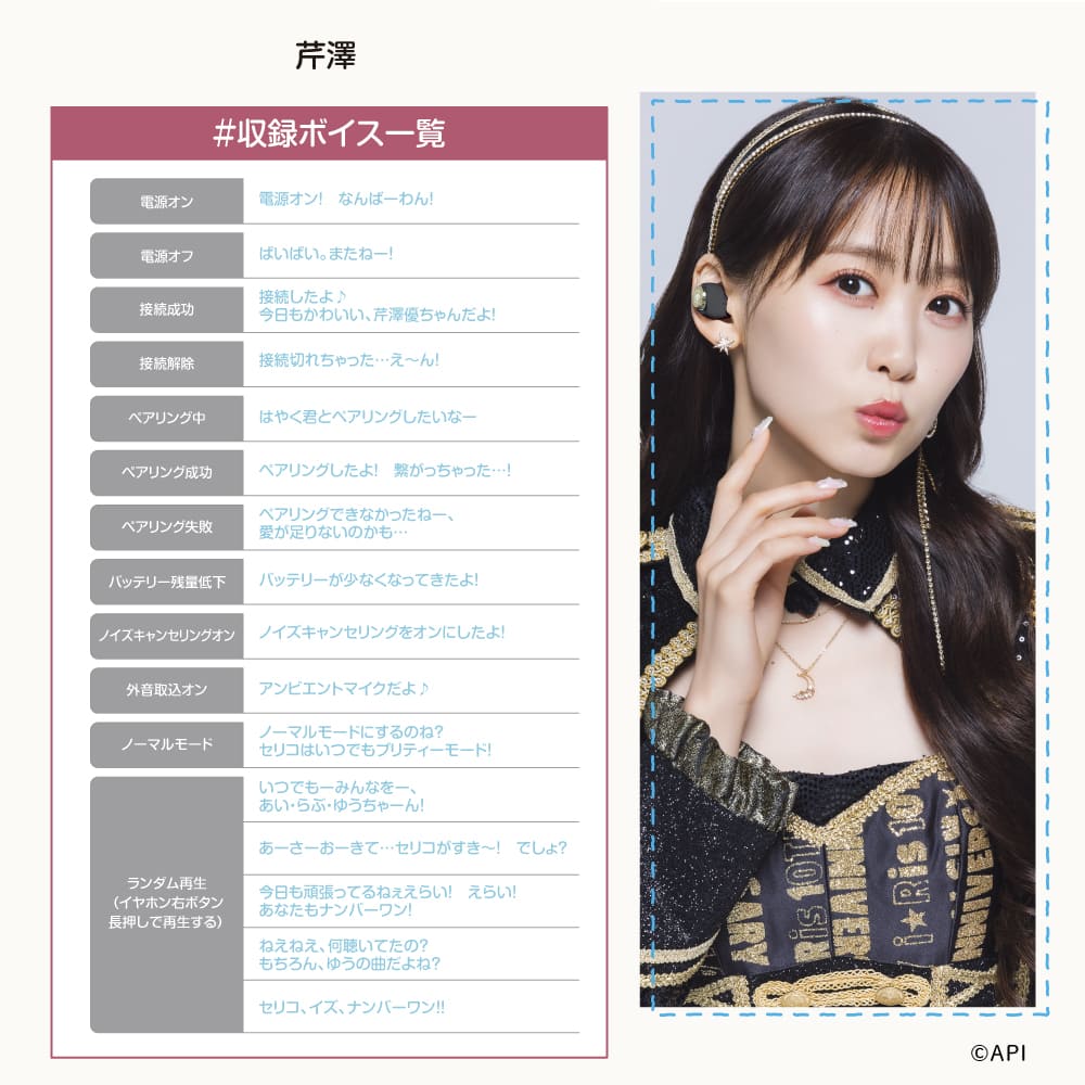 TE-V1R-IRS i☆Risコラボイヤホン PreseedJapan株式会社