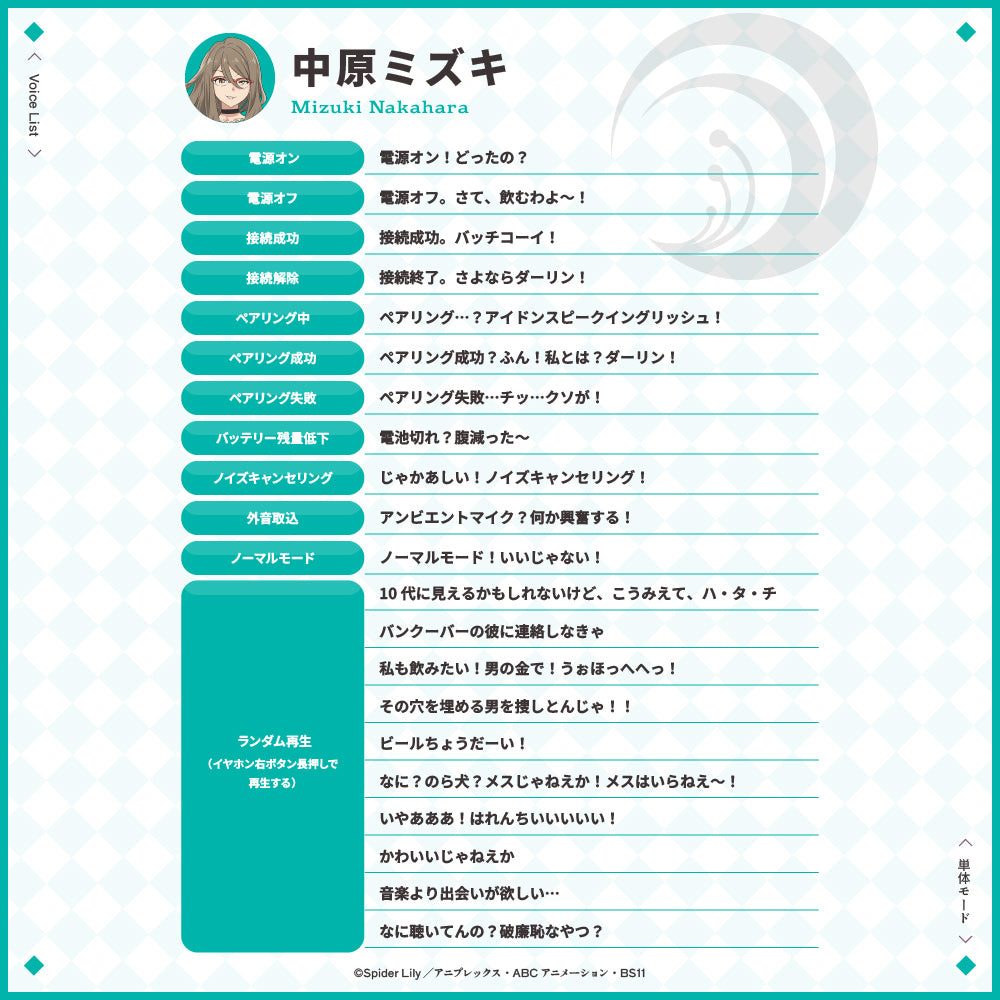 【予約】TE-V1R-LYC リコリス・リコイル コラボイヤホン|8月下旬以降順次発送 PreseedJapan株式会社