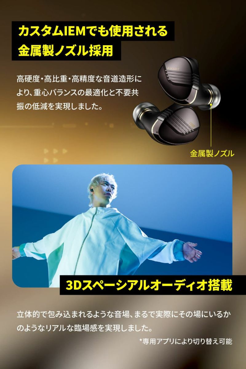 AVIOT TE-W1-PNK PreseedJapan株式会社