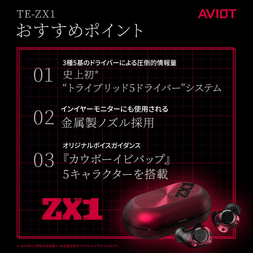 AVIOT TE-ZX1 PreseedJapan株式会社