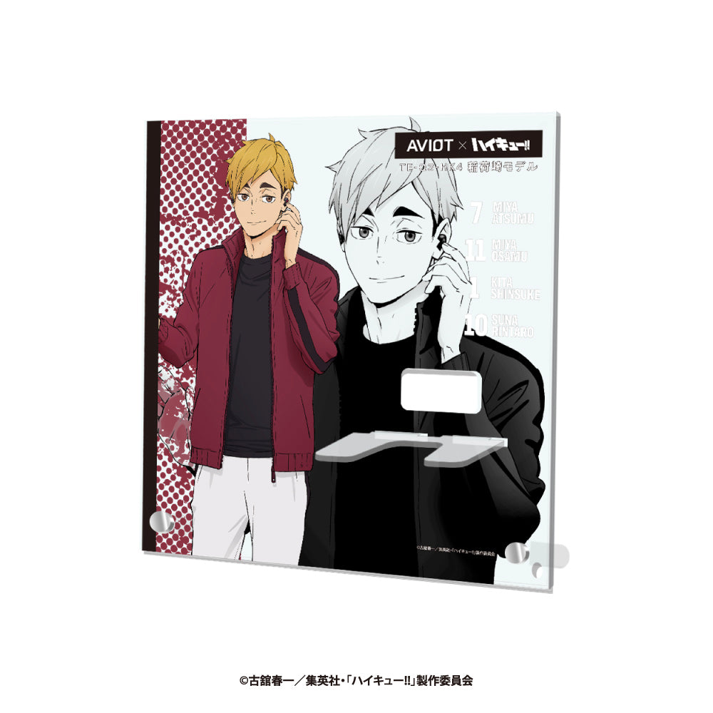 AVIOT ハイキュー!!　音駒モデル ハイキュー×AVIOT」コラボワイヤレスイヤホンが発売決定！烏野＆音駒