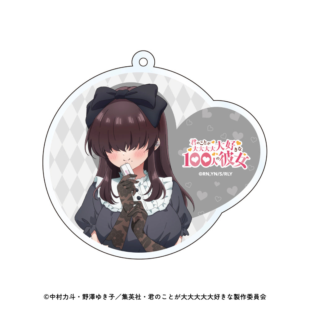 【予約】トレーディングアクリルキーホルダー AVIOT描き下ろしver. 君のことが大大大大大好きな100人の彼女｜12月下旬以降順次発送