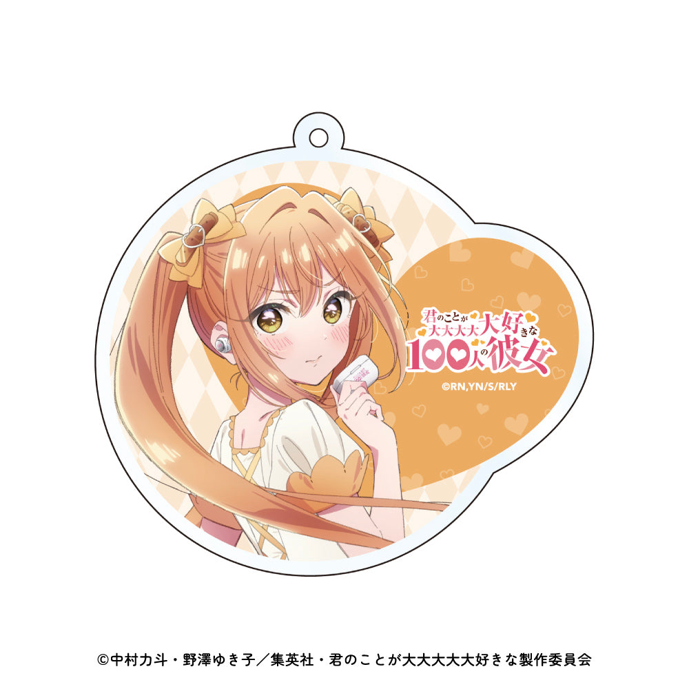 【予約】トレーディングアクリルキーホルダー AVIOT描き下ろしver. 君のことが大大大大大好きな100人の彼女｜12月下旬以降順次発送