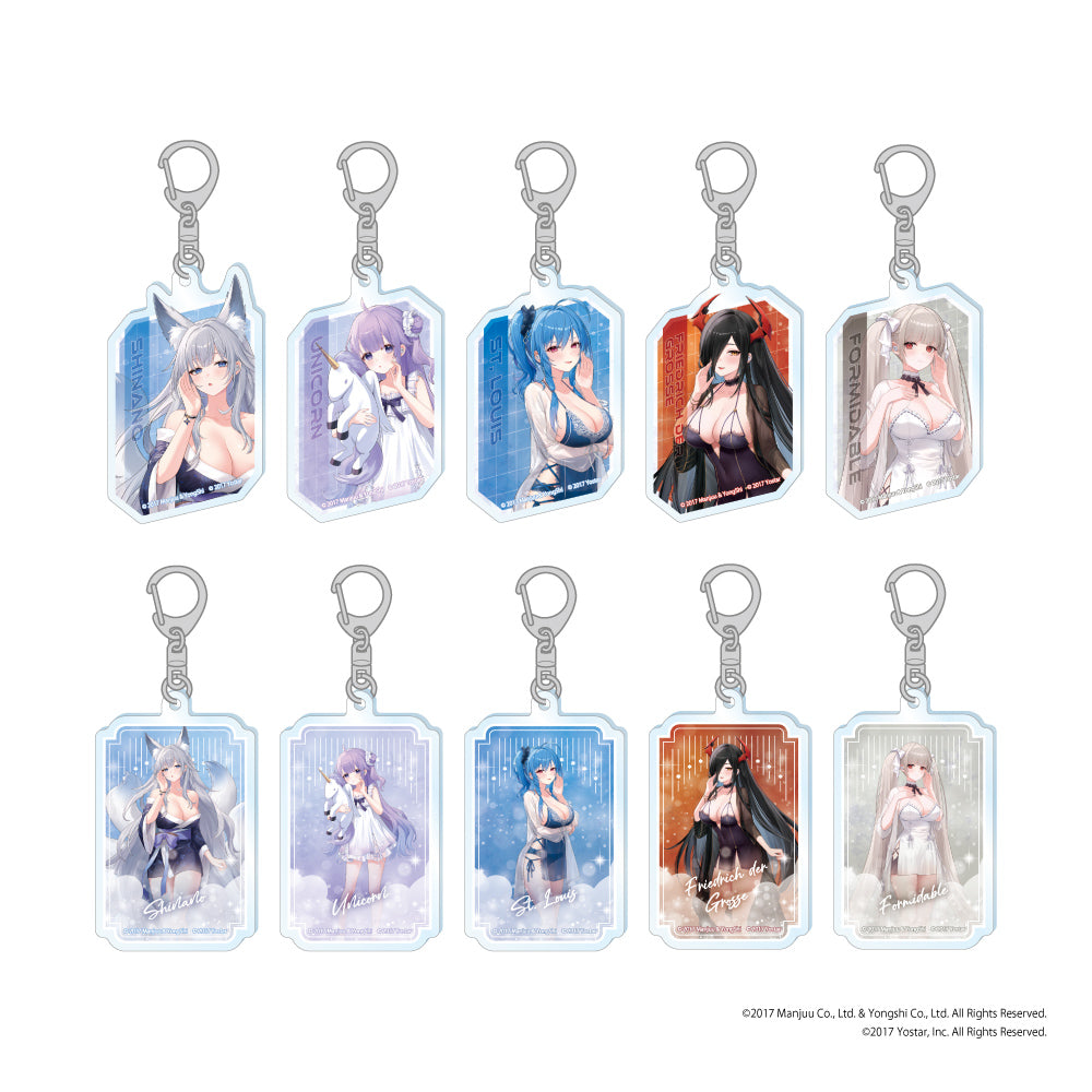 【予約】トレーディングアクリルキーホルダー アズールレーン 計10種｜9月中旬以降順次発送 PreseedJapan株式会社