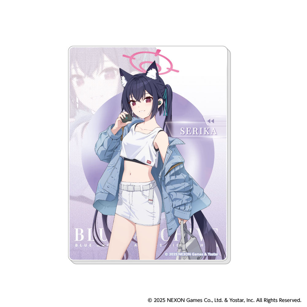 受付終了】トレーディング アクリルカード 計5種 ブルーアーカイブ