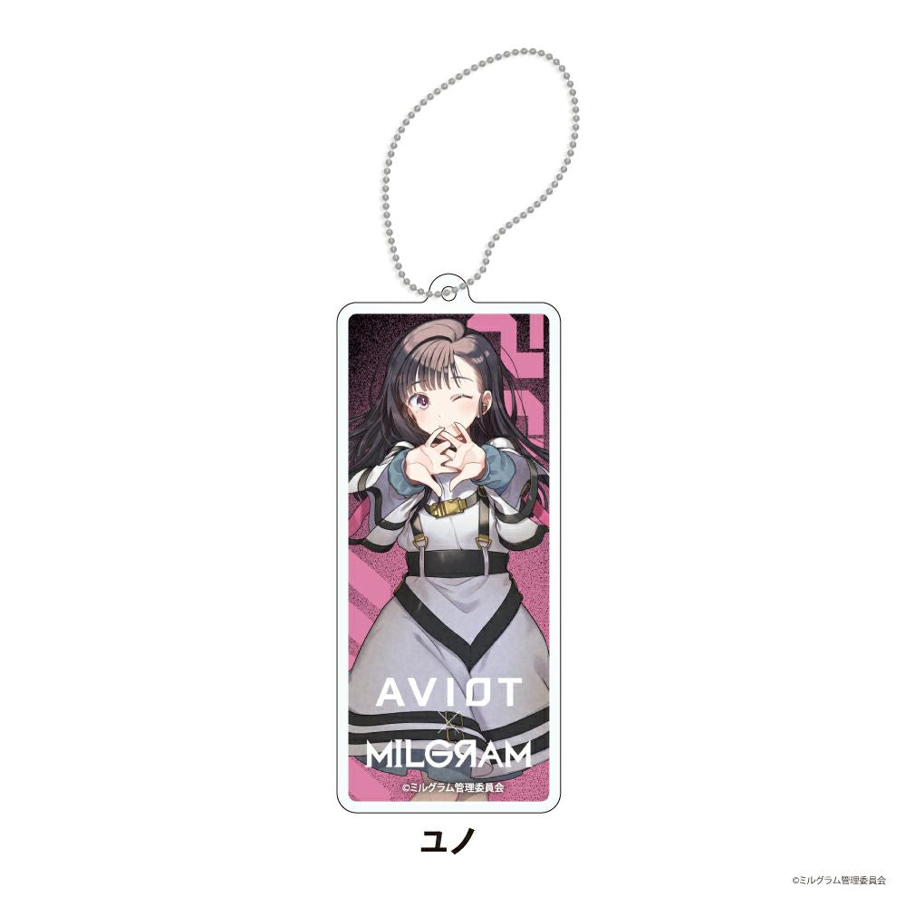 [Coupon not applicable, shipping fee not included, delivery will start in July] 12 types of trading acrylic key chains MILGRAM