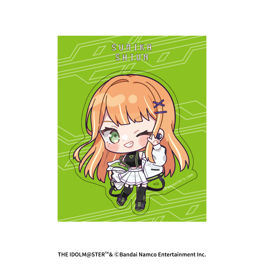 ミニキャラ]トレーディングシール 学園アイドルマスター 全12種