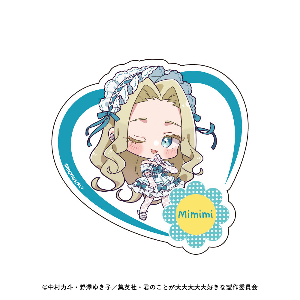 ステッカーー ミニキャラver. 君のことが大大大大大好きな100人の彼女