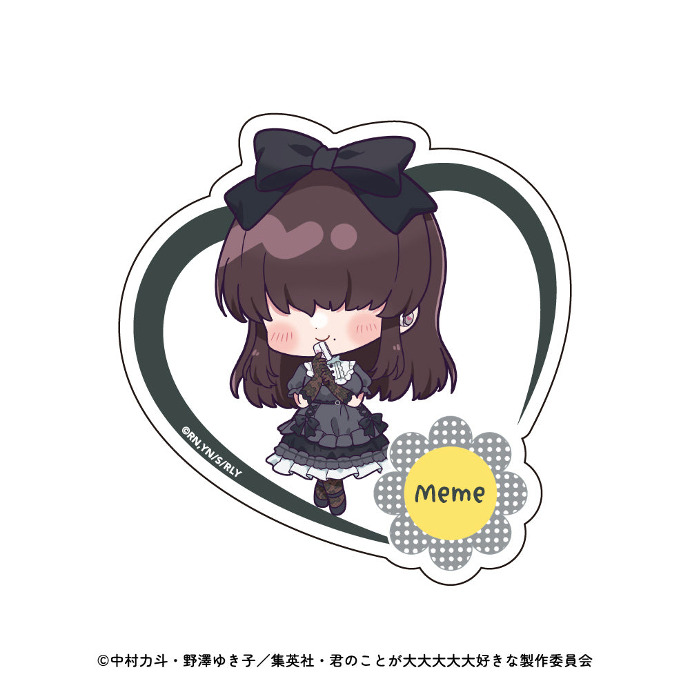 ステッカーー ミニキャラver. 君のことが大大大大大好きな100人の彼女