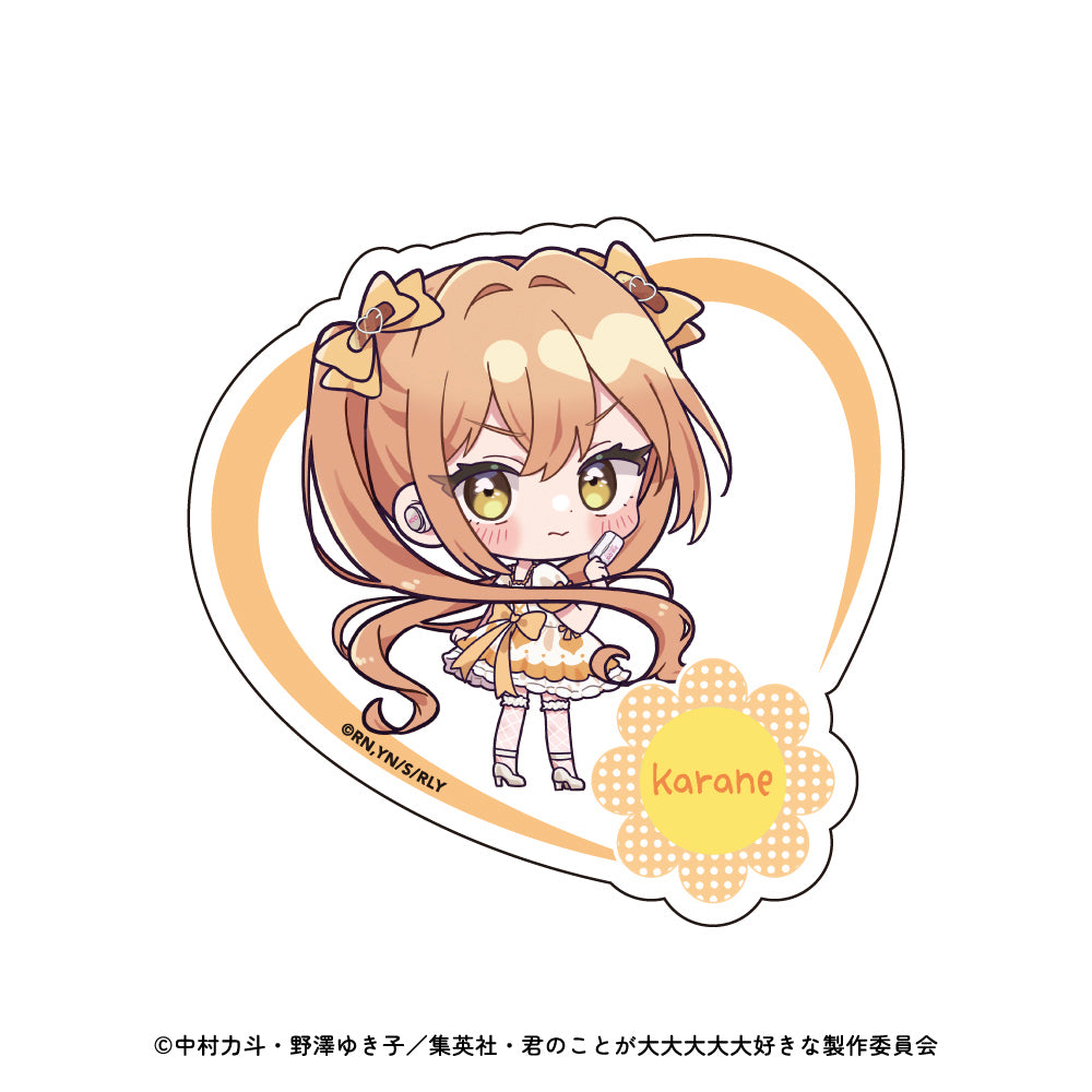 ステッカーー ミニキャラver. 君のことが大大大大大好きな100人の彼女