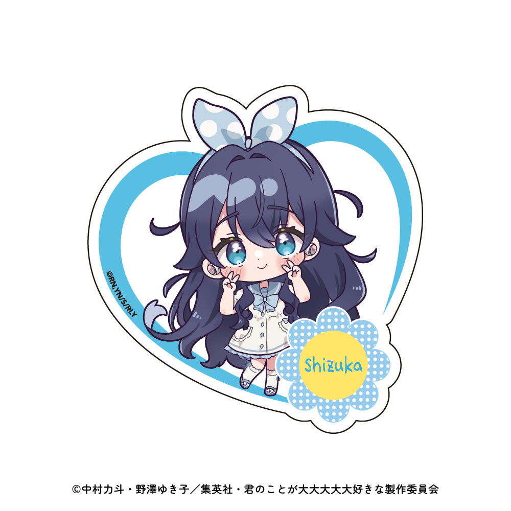 ステッカーー ミニキャラver. 君のことが大大大大大好きな100人の彼女