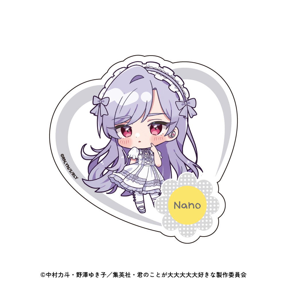 ステッカーー ミニキャラver. 君のことが大大大大大好きな100人の彼女