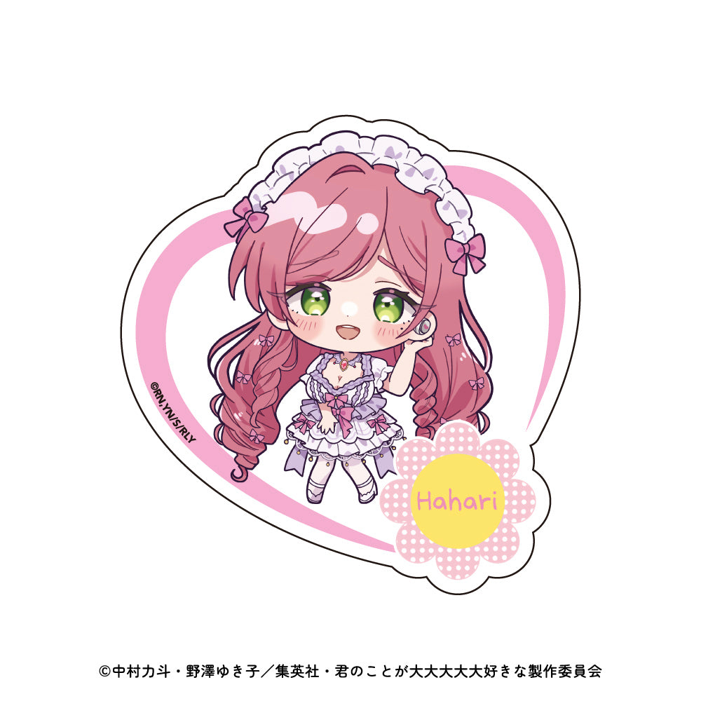 ステッカーー ミニキャラver. 君のことが大大大大大好きな100人の彼女