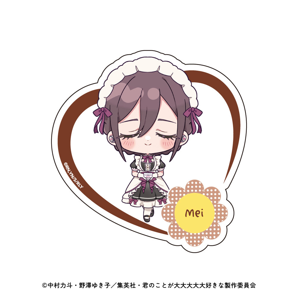 ステッカーー ミニキャラver. 君のことが大大大大大好きな100人の彼女