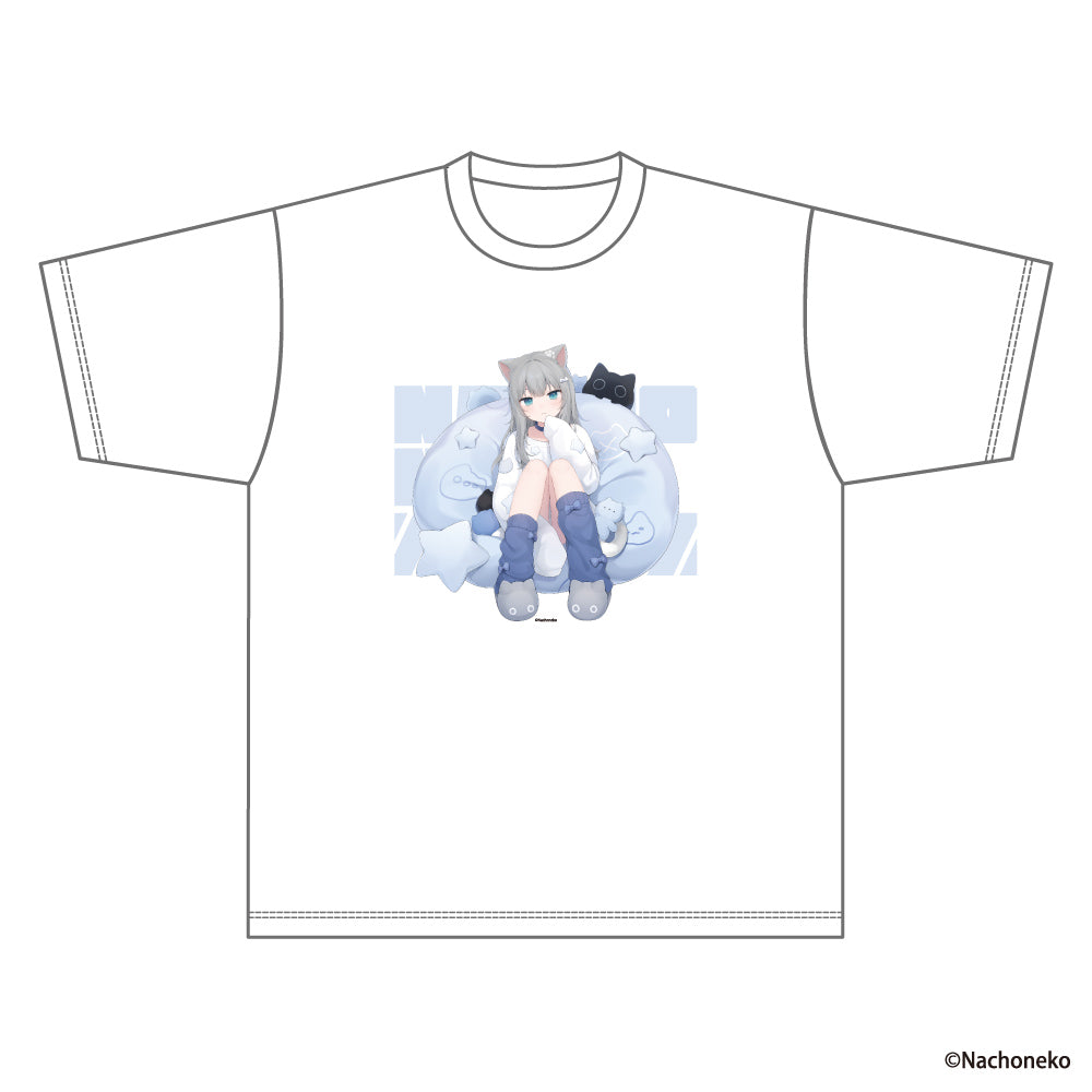 【予約】Tシャツ　Nachoneko【6月下旬以降順次発送】