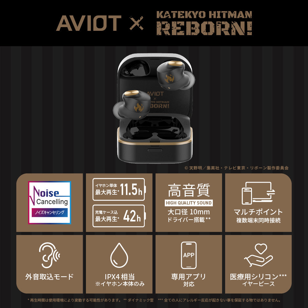 【予約】TE-Q3-RBN 家庭教師ヒットマンREBORN!コラボモデル｜11月下旬以降順次発送