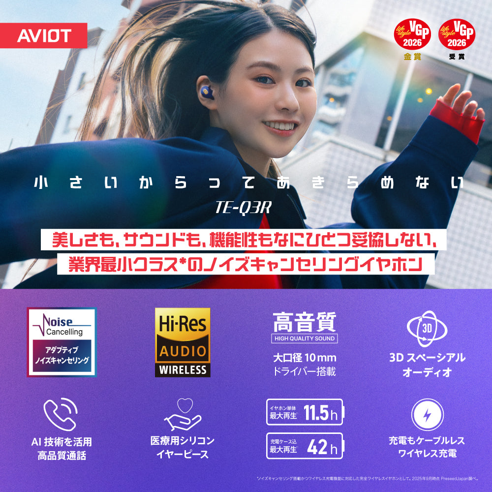 【予約】AVIOT TE-Q3R