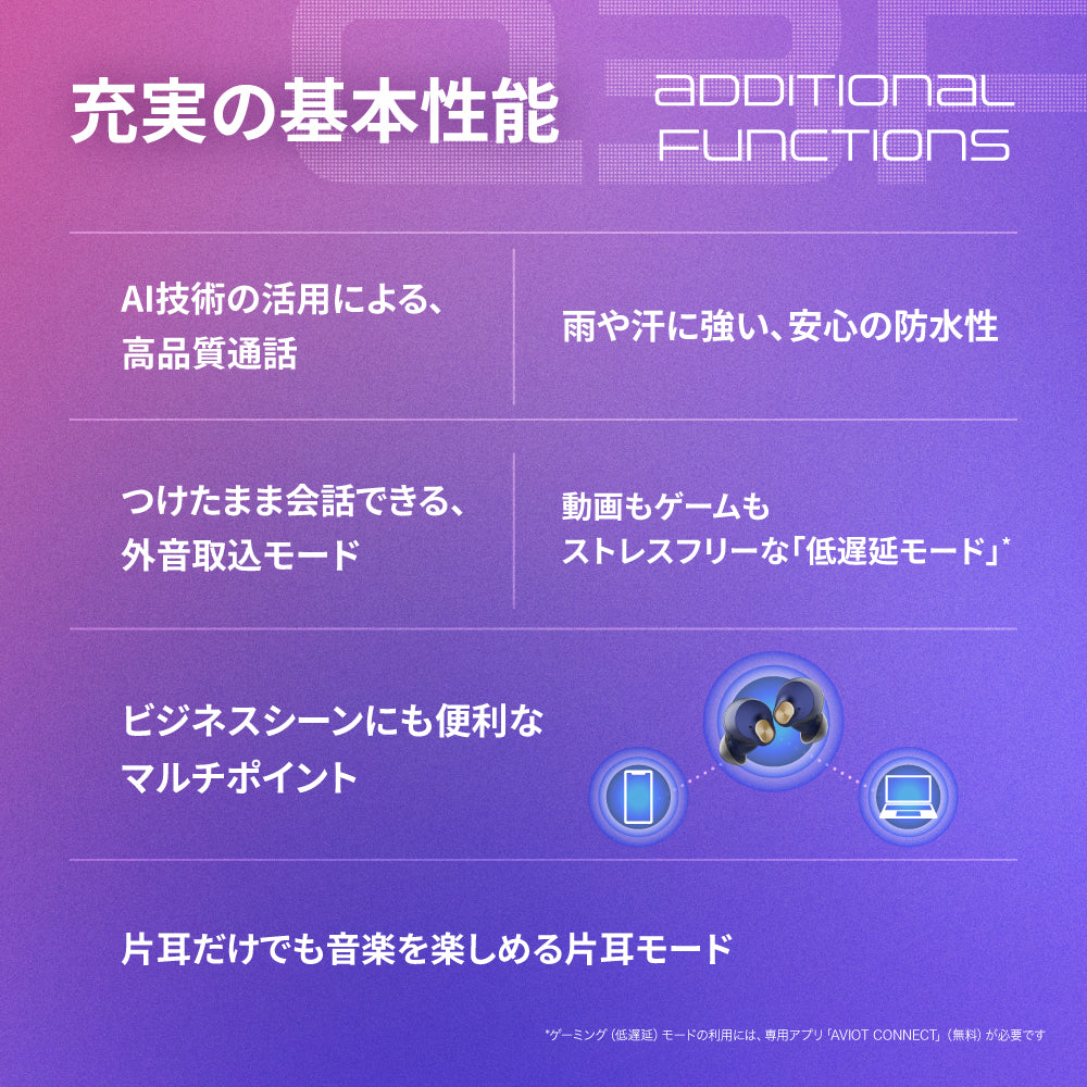 【予約】AVIOT TE-Q3R