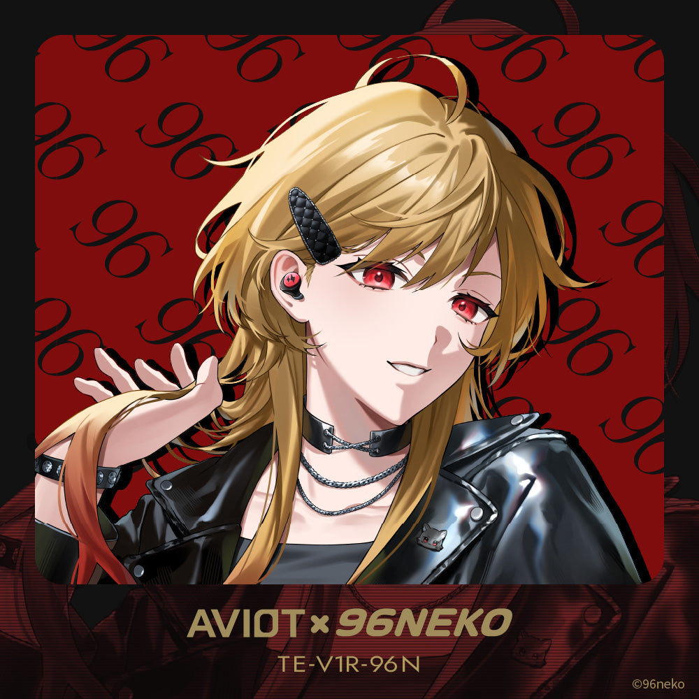 【予約・受注生産】TE-V1R-96N 96猫 コラボイヤホン｜7月下旬以降順次発送