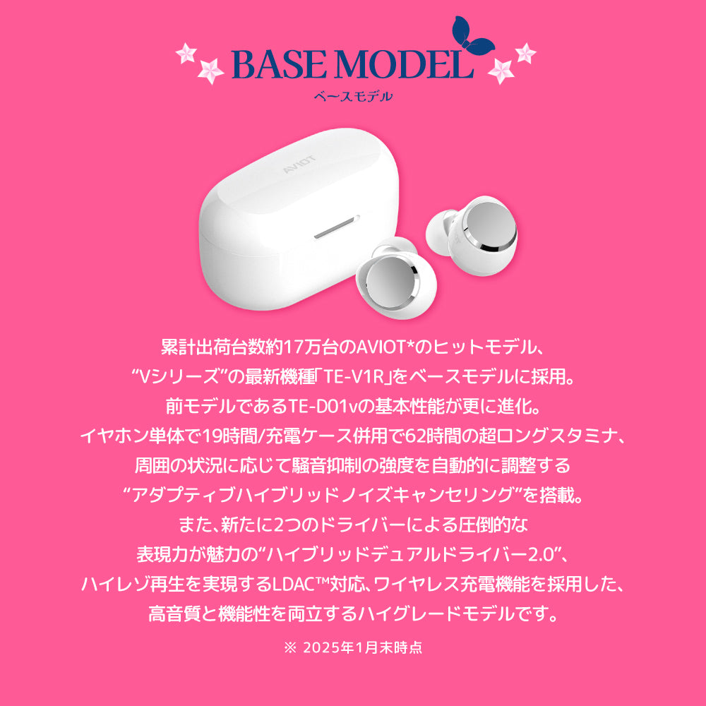 【予約】TE-V1R-AK アイカツ！コラボモデル｜8月下旬以降順次発送