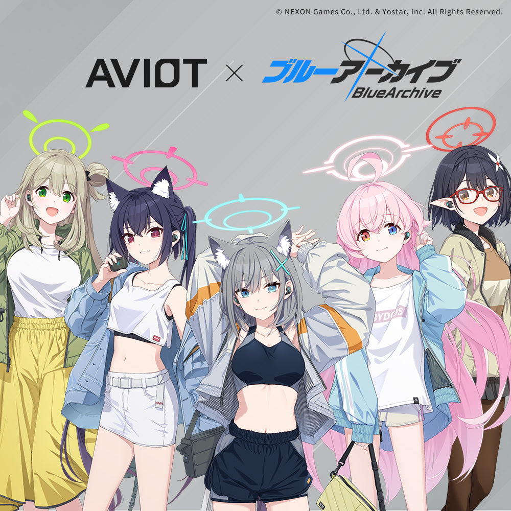 アビオット×学園アイドルマスター コラボイヤホン te-v1r AVIOT TE-V1R-GIM｜学園アイドルマスターコラボ完全ワイヤレス