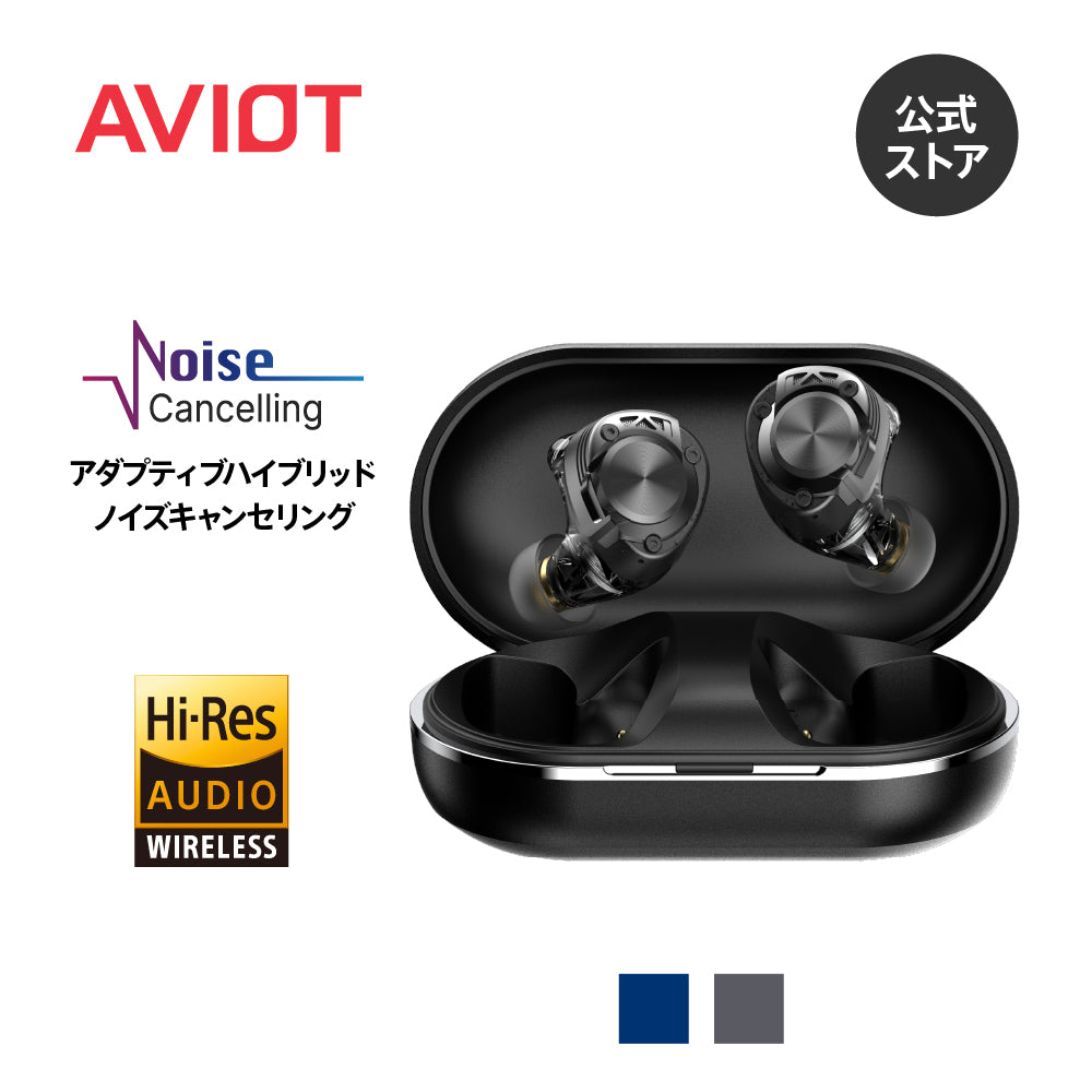 AVIOT TE-W2｜コアキシャル3Dシステム2.0搭載・高音質完全ワイヤレス