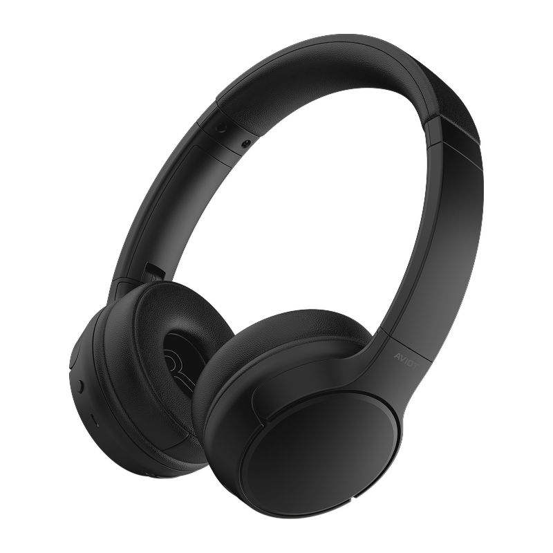 AVIOT WA-Q1 ワイヤレスヘッドホン ブラック AVIOT WA-Q1-BK ブルートゥースヘッドホン オンイヤー型 ブラック