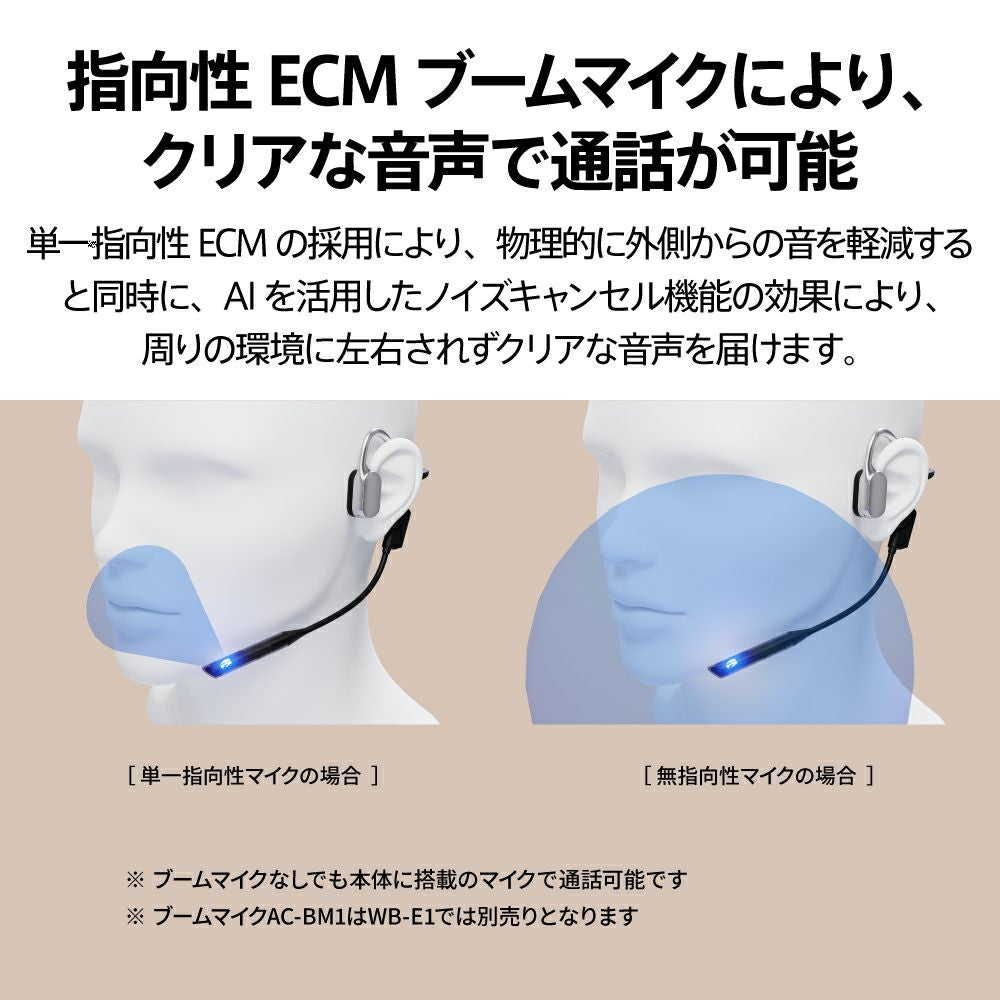 AVIOT WB-E1M 指向性ECMブームマイク同梱モデル